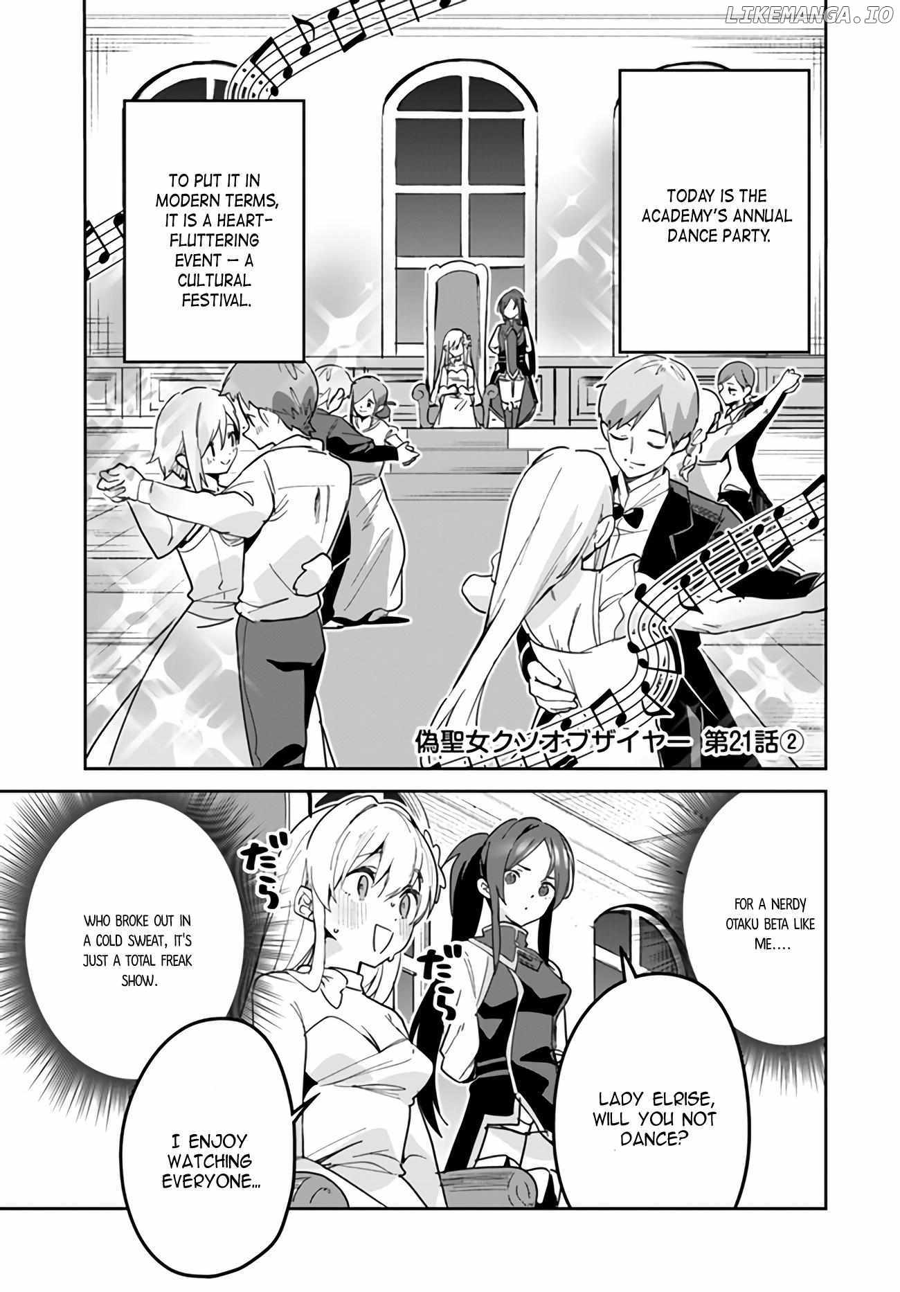 The Ideal Saint? Too Bad, Here's the Fake Saint! ~Reincarnated as a Villain Derided as the Shitshow of the Year~ Chapter 21.2 1